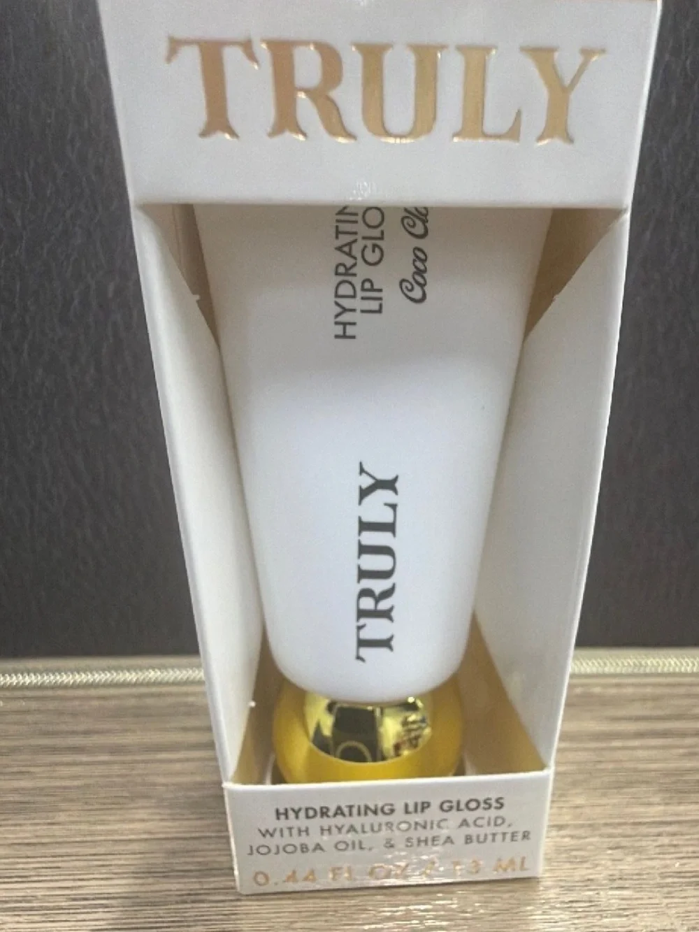 NIB TRULY Lip Gloss coco cream